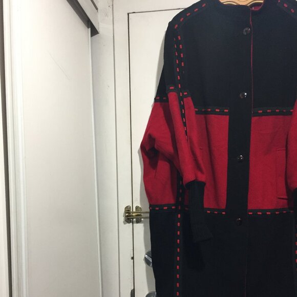 VINTAGE SPENCER DOUGLAS WOOL BLEND OVERSIZED JACKETS SIZE M/L/XL - Picture 11 of 14